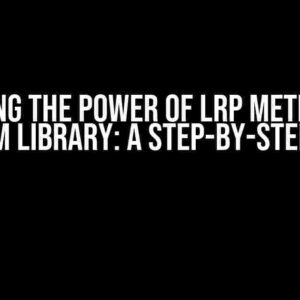 Unlocking the Power of LRP Method with Captum Library: A Step-by-Step Guide